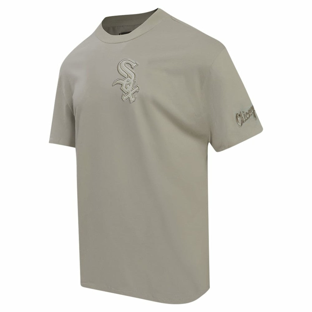 Chicago White Sox Pro Standard Oversized Neutral CJ Dropped Shoulders T-Shirt - Tan - MLB Online