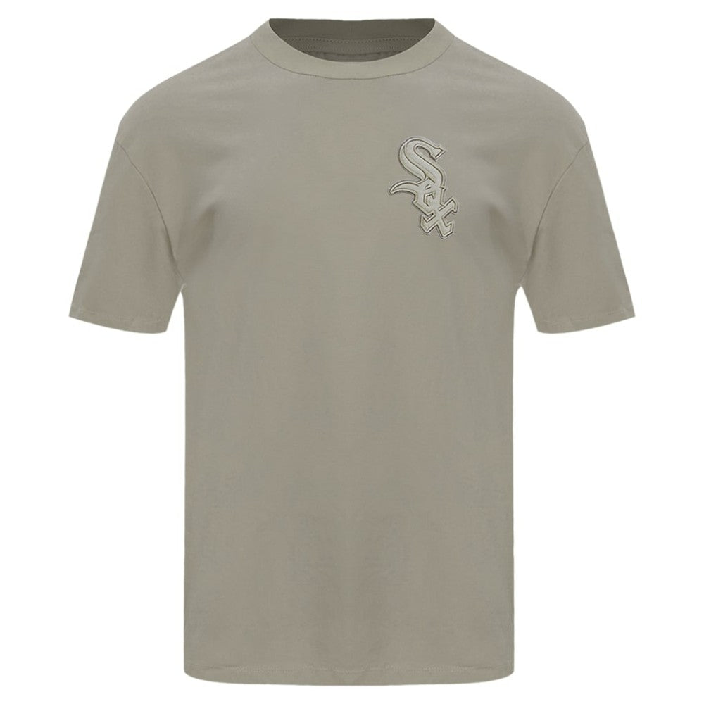 Chicago White Sox Pro Standard Oversized Neutral CJ Dropped Shoulders T-Shirt - Tan - MLB Online