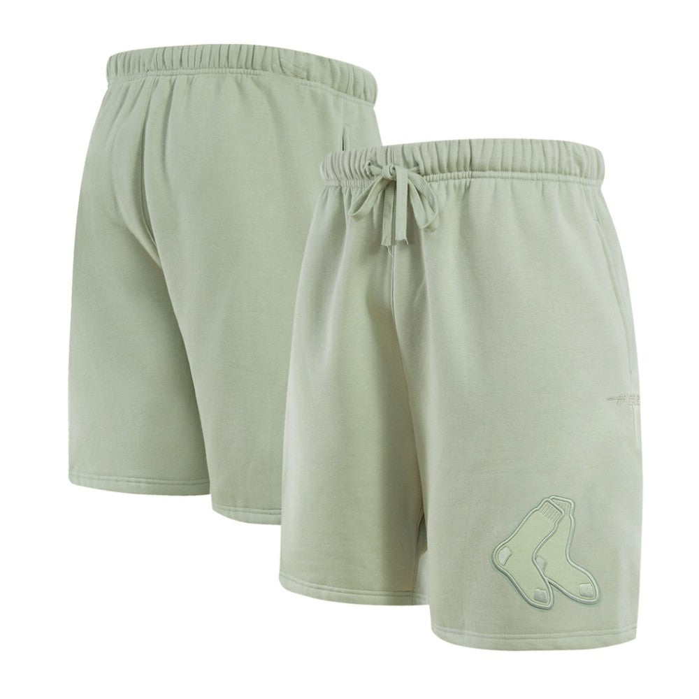 Boston Red Sox Pro Standard Neutral Fleece Shorts - Light Green - MLB Sale