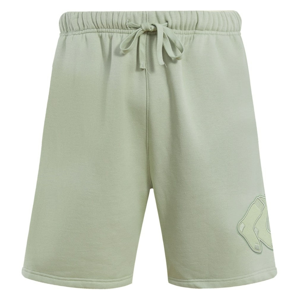 Boston Red Sox Pro Standard Neutral Fleece Shorts - Light Green - MLB Sale