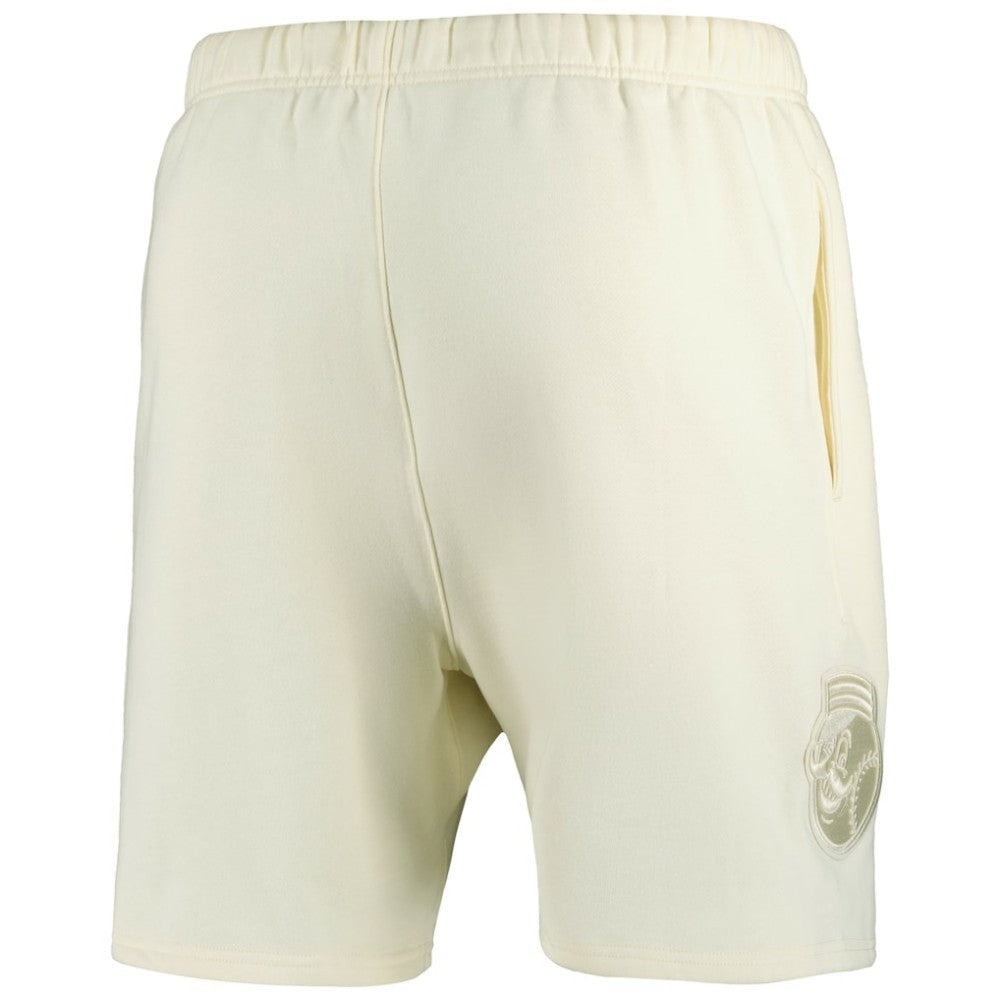 Cincinnati Reds Pro Standard Neutral Fleece Shorts - Cream - MLB on Sale