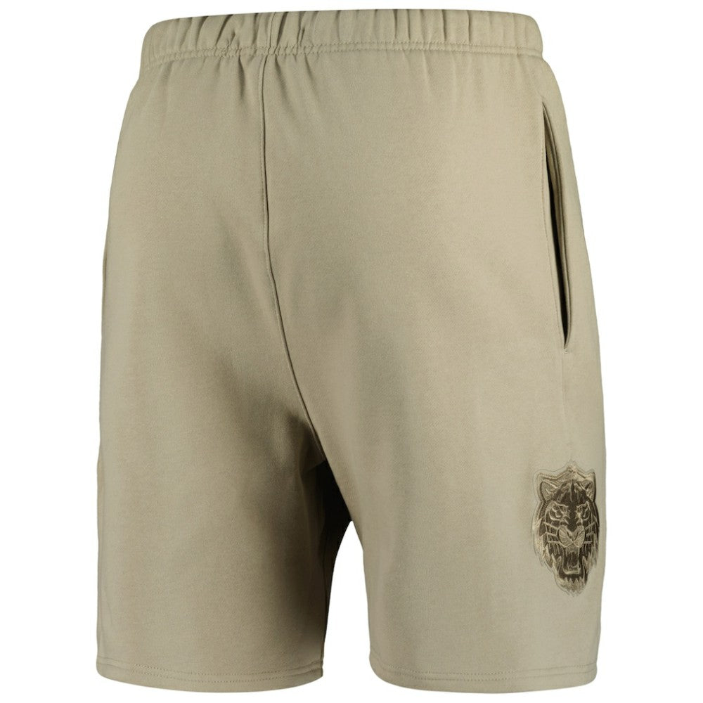 Detroit Tigers Pro Standard Neutral Fleece Shorts - Khaki - MLB Sale