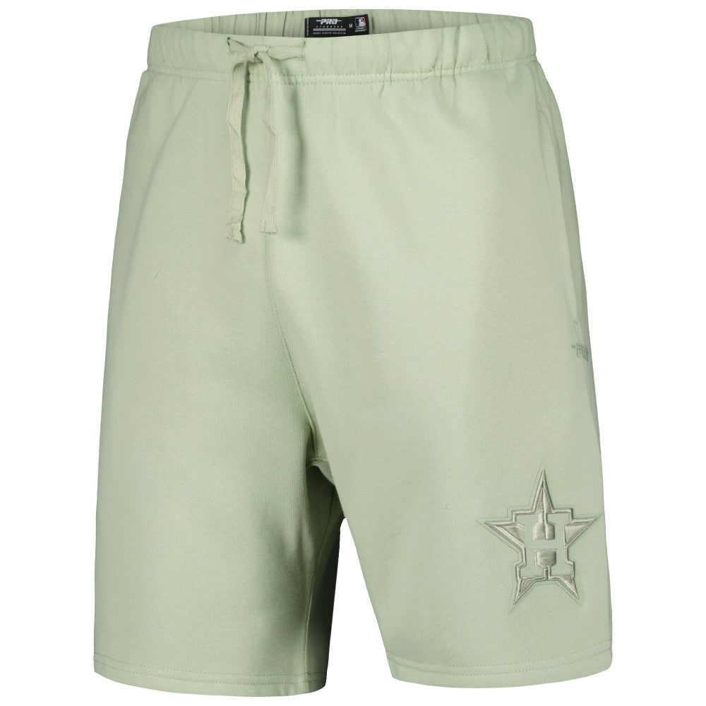 Houston Astros Pro Standard Neutral Fleece Shorts - Light Green - MLB on Sale