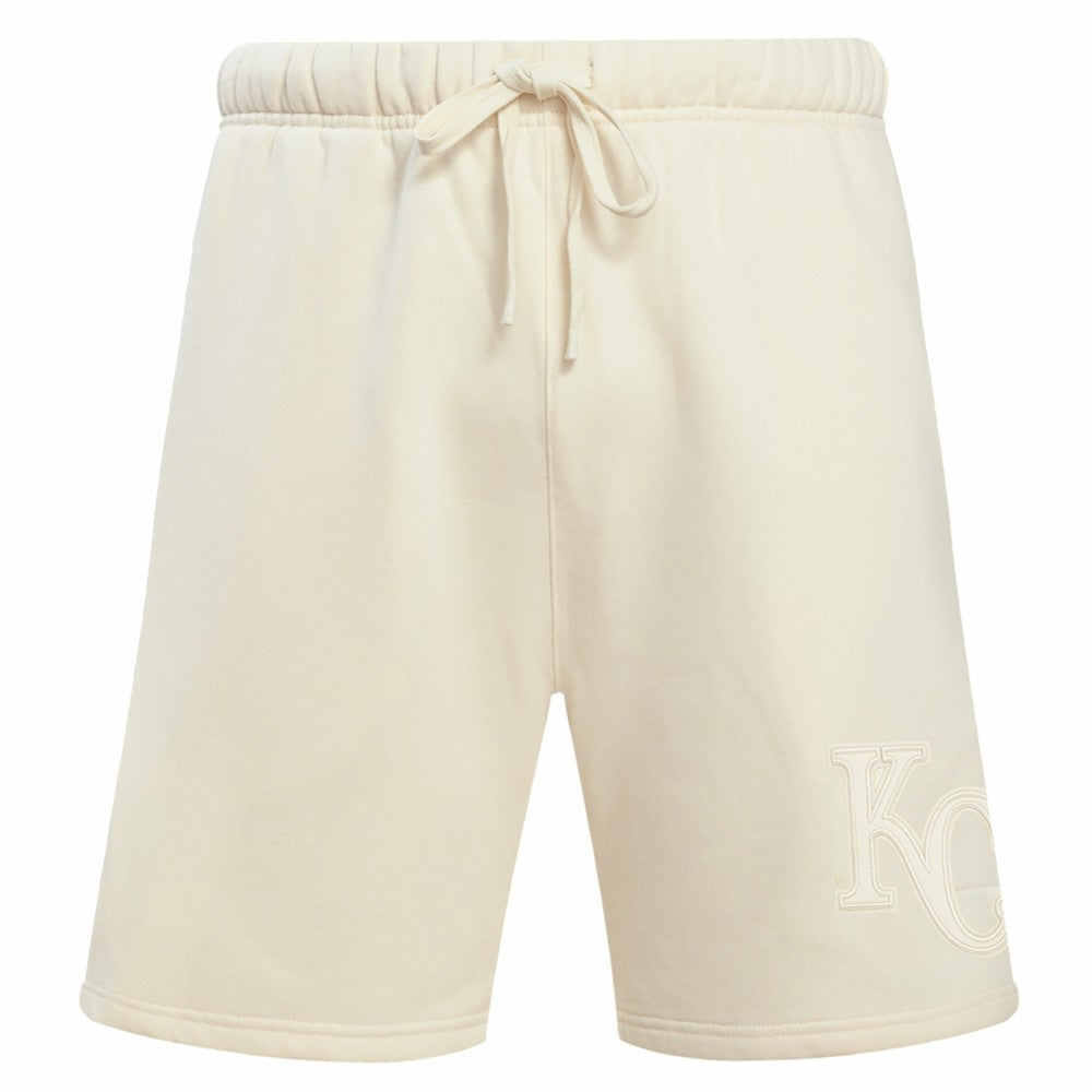 Kansas City Royals Pro Standard Neutral Fleece Shorts - Cream - MLB Online