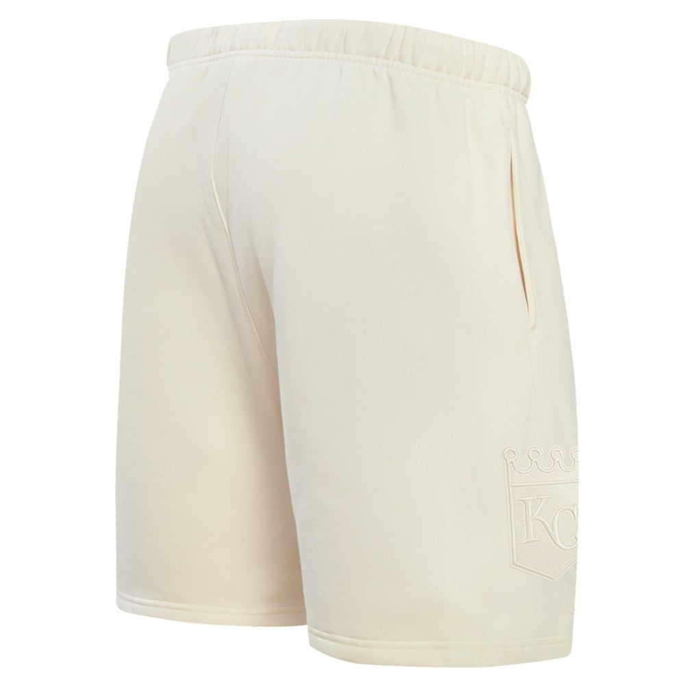 Kansas City Royals Pro Standard Neutral Fleece Shorts - Cream - MLB Online