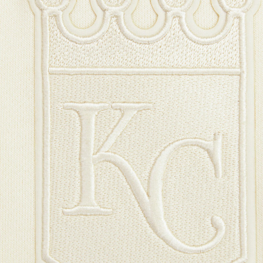 Kansas City Royals Pro Standard Neutral Fleece Shorts - Cream - MLB Online