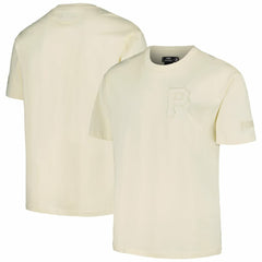 Pittsburgh Pirates Pro Standard Oversized Neutral CJ Dropped Shoulders T-Shirt - Cream - MLB Sale