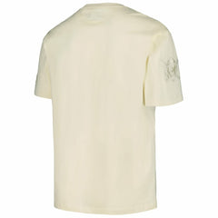 Pittsburgh Pirates Pro Standard Oversized Neutral CJ Dropped Shoulders T-Shirt - Cream - MLB Sale