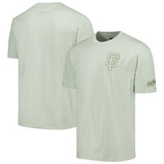 San Francisco Giants Pro Standard Oversized Neutral CJ Dropped Shoulders T-Shirt - Mint - MLB Sale