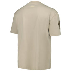 Washington Nationals Pro Standard Oversized Neutral CJ Dropped Shoulders T-Shirt - Tan - MLB Lifestyle