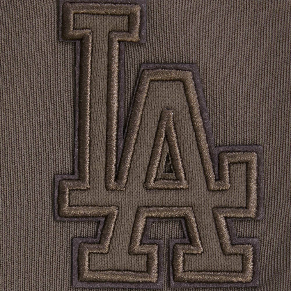 Los Angeles Dodgers Pro Standard Women's Neutral Fleece Shorts - Pink - MLB on Sale