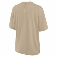 Pittsburgh Pirates Fanatics Women's Oversized Elements T-Shirt - Khaki - Fanatics Lifestyle