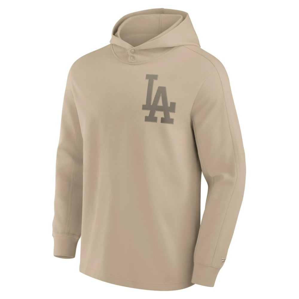 Los Angeles Dodgers Fanatics Elements Lightweight Fleece Hoodie - Khaki - Fanatics Online