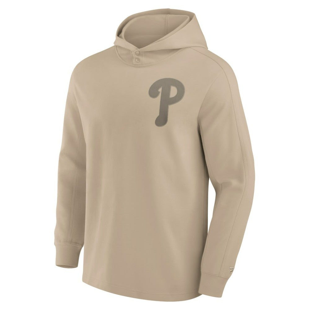 Philadelphia Phillies Fanatics Elements Lightweight Fleece Hoodie - Khaki - Fanatics on Sale