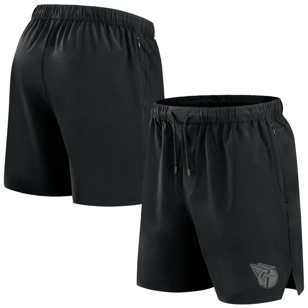 Cleveland Guardians Fanatics Front Office Micro Tonal Shorts - Black - Fanatics on Sale