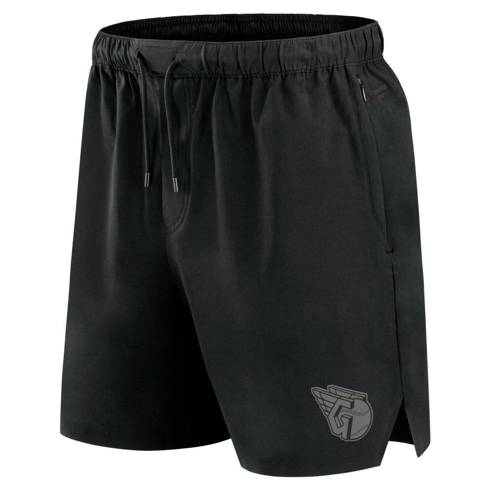 Cleveland Guardians Fanatics Front Office Micro Tonal Shorts - Black - Fanatics on Sale
