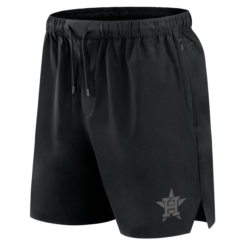Houston Astros Fanatics Front Office Micro Tonal Shorts - Black - Fanatics Lifestyle