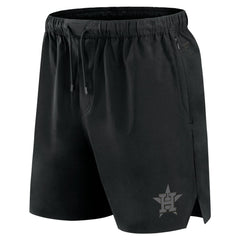 Houston Astros Fanatics Front Office Micro Tonal Shorts - Black - Fanatics Lifestyle