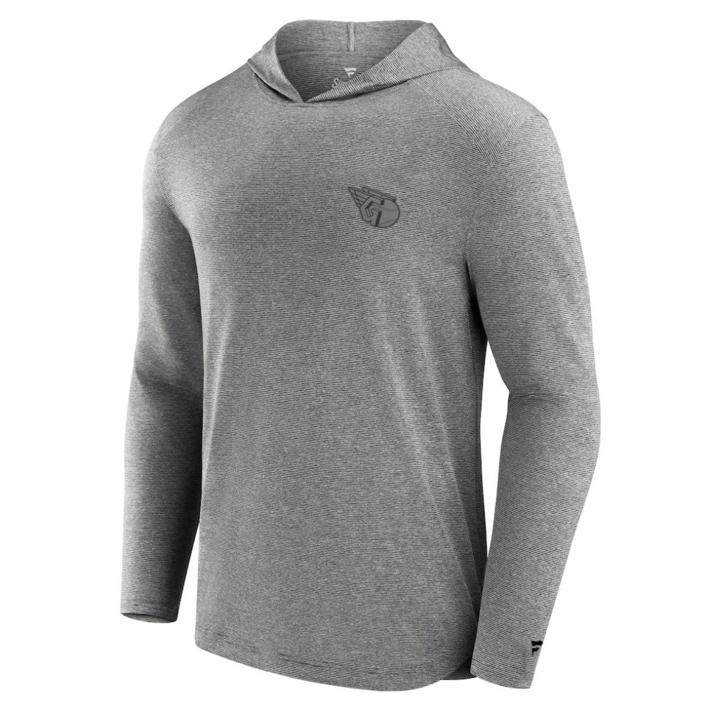 Cleveland Guardians Fanatics Front Office Tech Lightweight Hoodie T-Shirt - Black - Fanatics on Sale