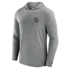 San Diego Padres Fanatics Front Office Tech Lightweight Hoodie T-Shirt - Black - Fanatics Sale