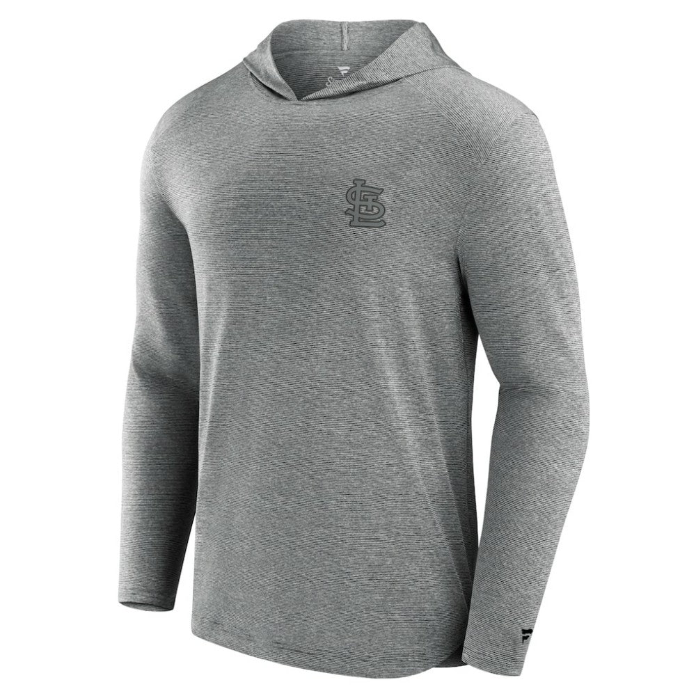 St. Louis Cardinals Fanatics Front Office Tech Lightweight Hoodie T-Shirt - Black - Fanatics Discount