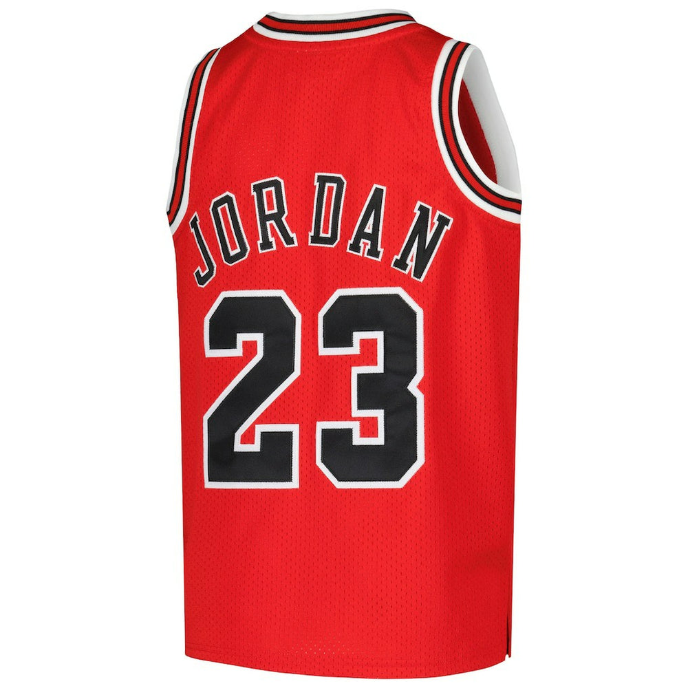 Michael Jordan Chicago Bulls Youth Hardwood Classics 1997/98 Authentic Jersey for sale Red | Mitchell & Ness