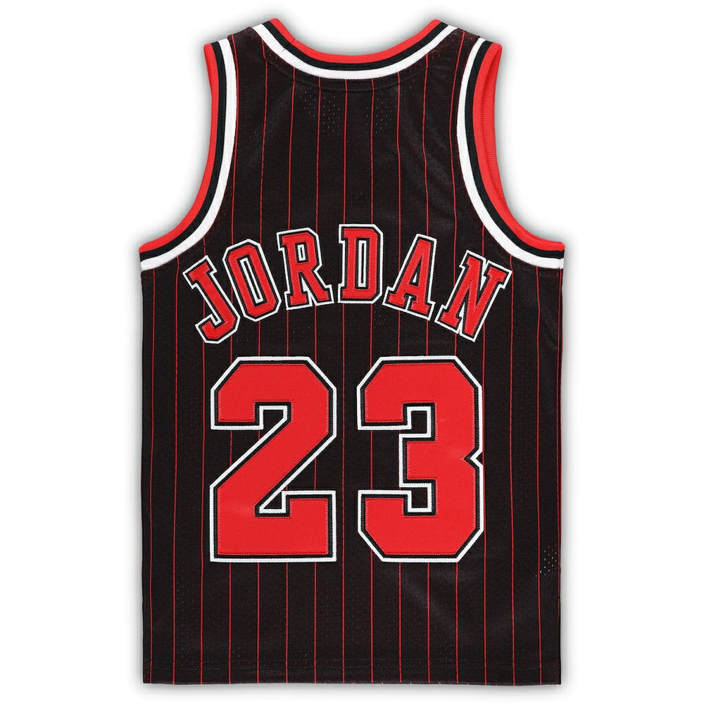 Michael Jordan Chicago Bulls Preschool 1996/97 Hardwood Classics Authentic Jersey for sale Black | Mitchell & Ness online