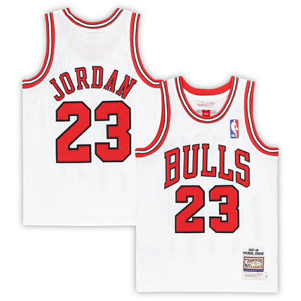 Michael Jordan Chicago Bulls Preschool 1997/98 Hardwood Classics Authentic Jersey for sale White | Mitchell & Ness for sale