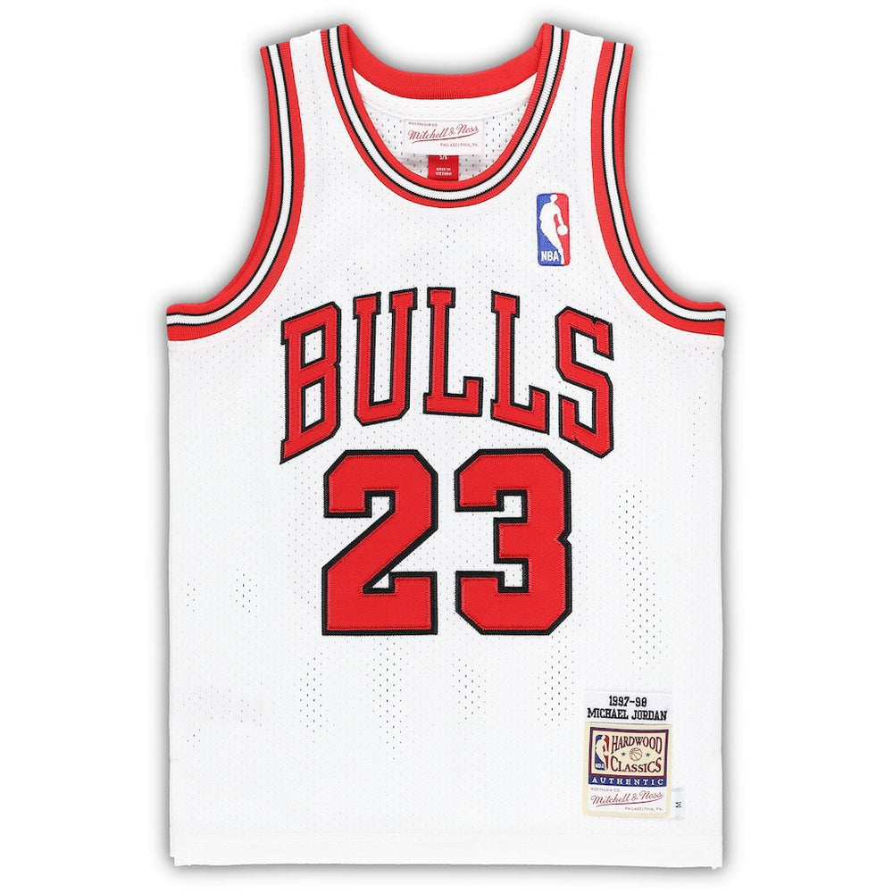 Michael Jordan Chicago Bulls Preschool 1997/98 Hardwood Classics Authentic Jersey for sale White | Mitchell & Ness for sale