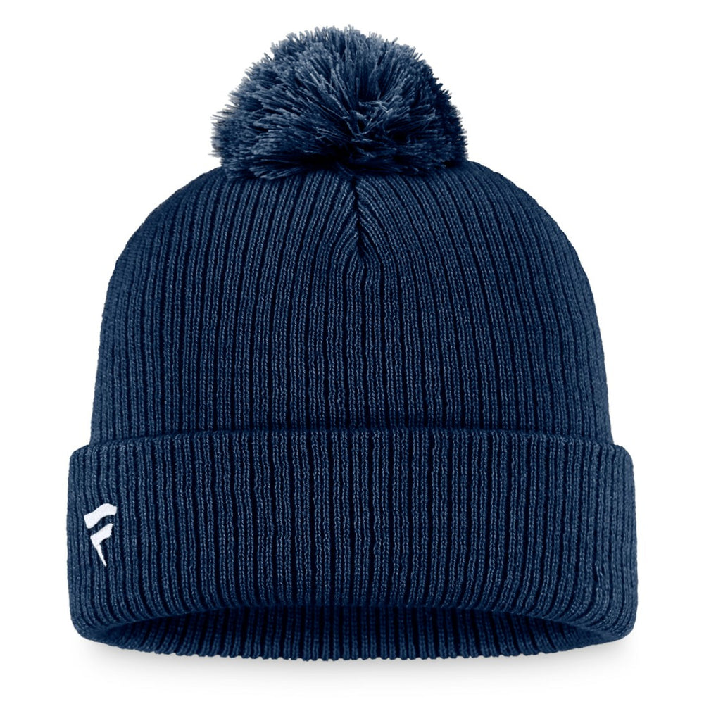 Fanatics Tennessee Titans Women's Cuffed Knit Hat with Pom Navy