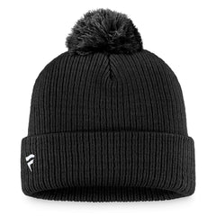 Fanatics New Orleans Saints Women's Logo Cuffed Knit Hat with Pom Black