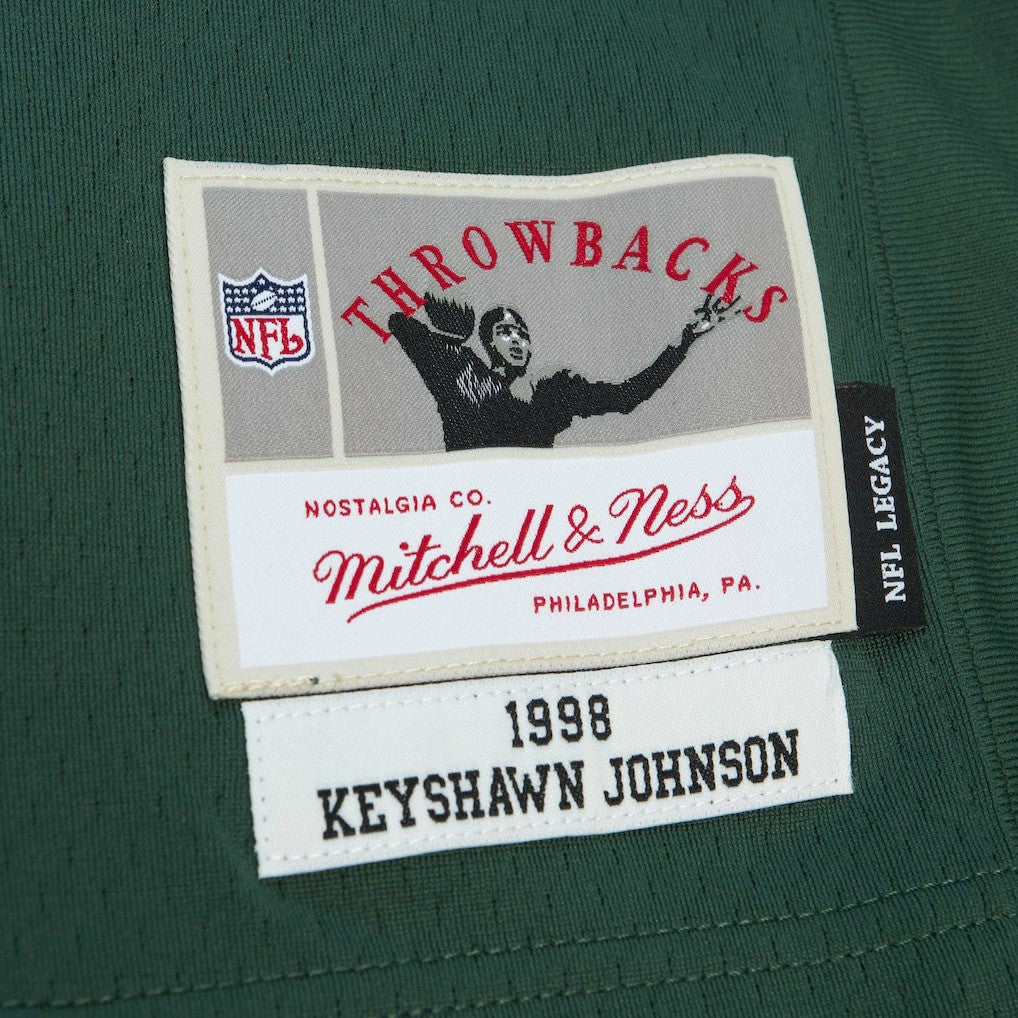 Mitchell & Ness Keyshawn Johnson New York Jets Legacy Replica Jersey Green