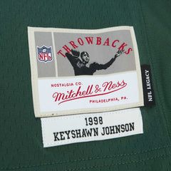 Mitchell & Ness Keyshawn Johnson New York Jets Legacy Replica Jersey Green