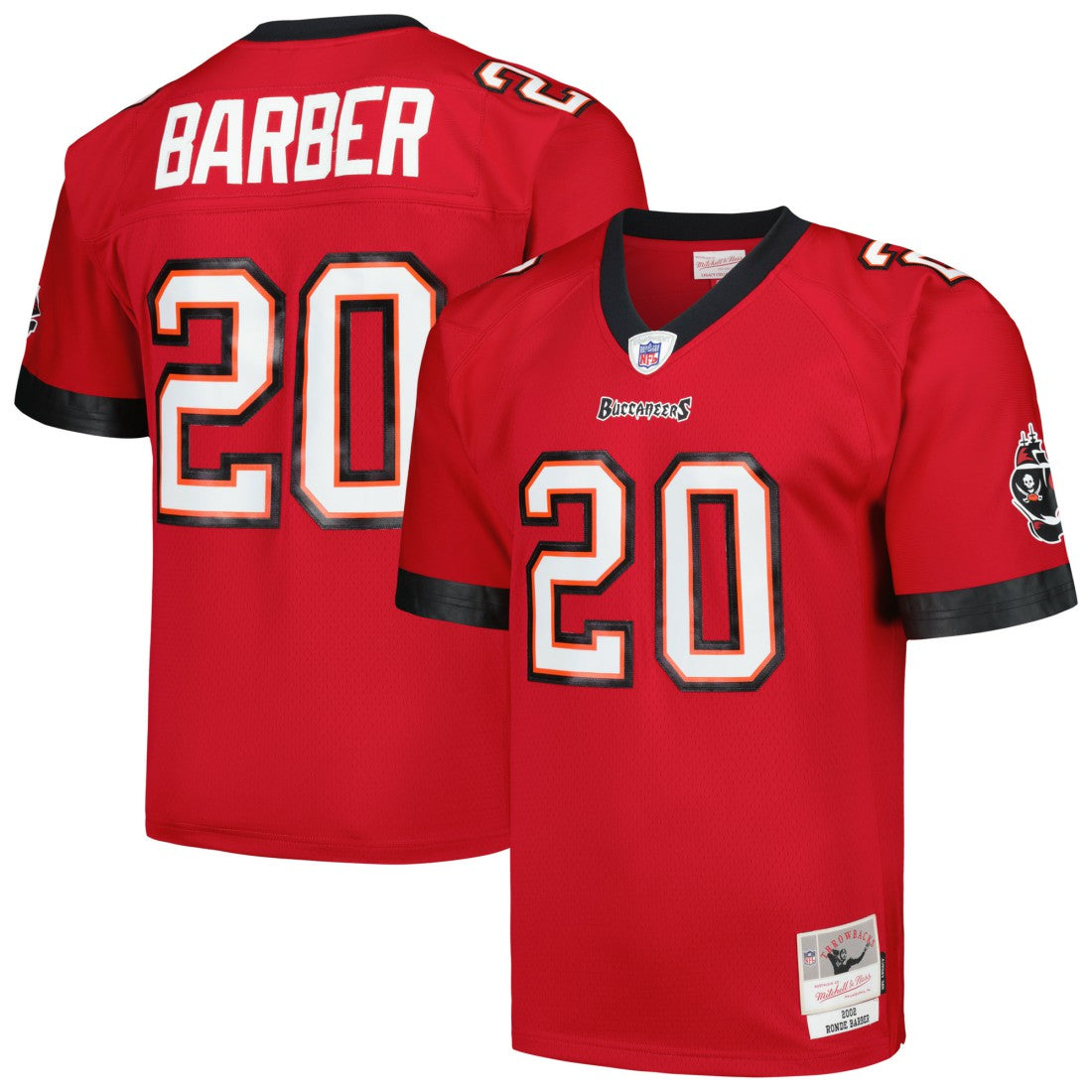 Mitchell & Ness Ronde Barber Tampa Bay Buccaneers Legacy Replica Jersey Red