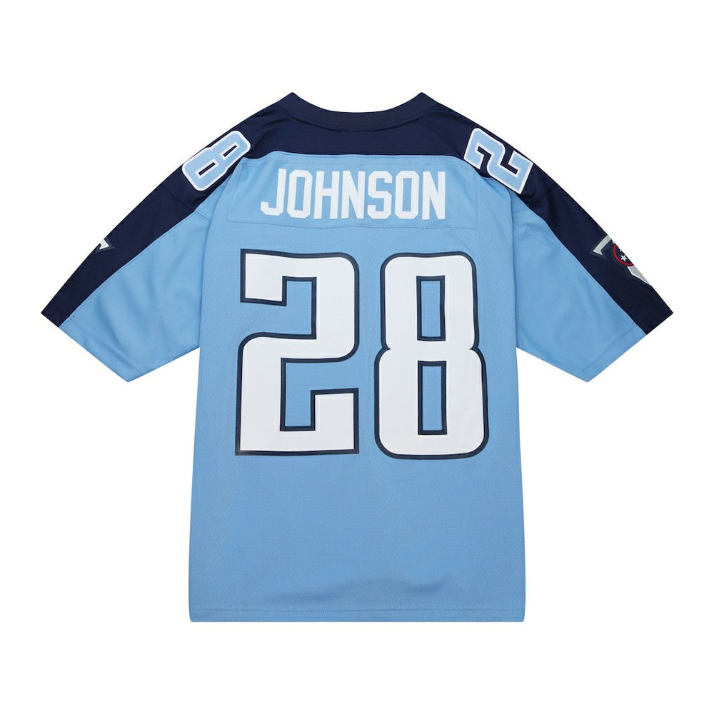 Mitchell & Ness Chris Johnson Tennessee Titans Legacy Replica Jersey Light Blue