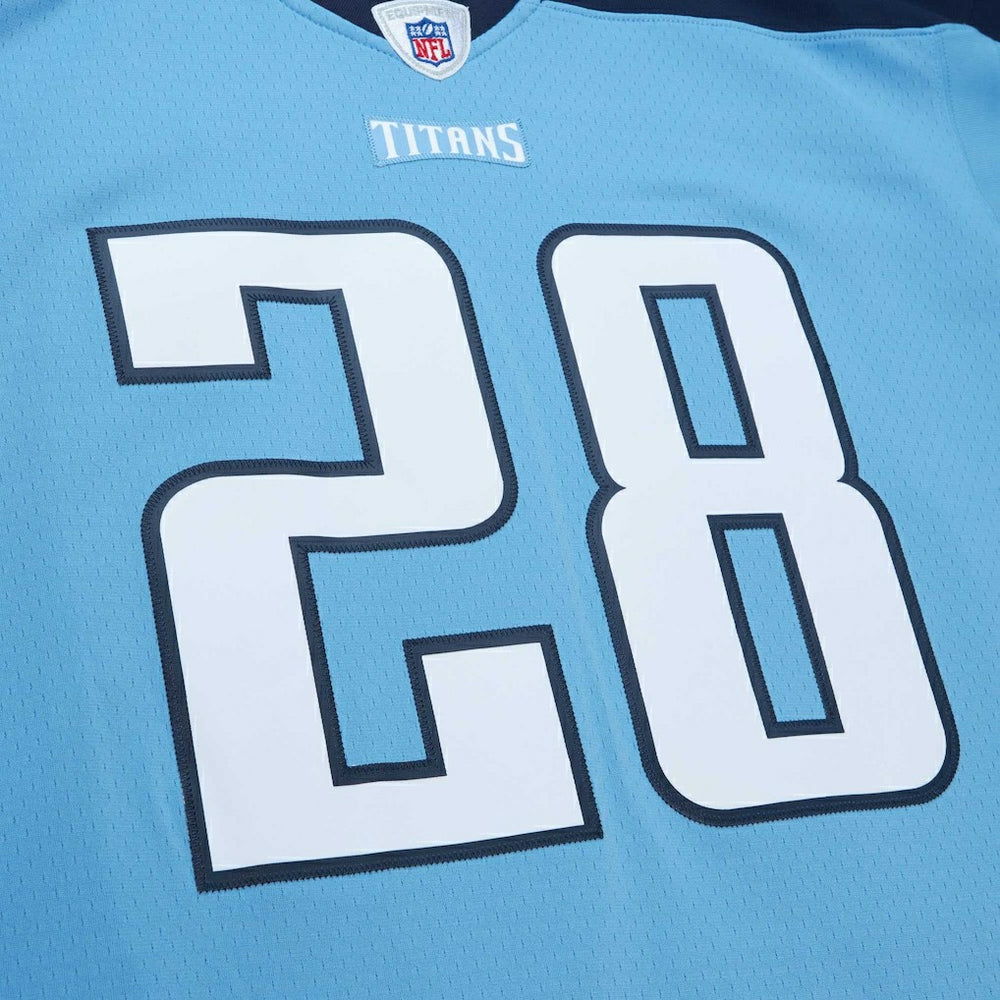 Mitchell & Ness Chris Johnson Tennessee Titans Legacy Replica Jersey Light Blue