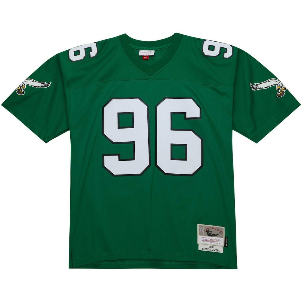 Mitchell & Ness Clyde Simmons Philadelphia Eagles Legacy Replica Jersey Kelly Green