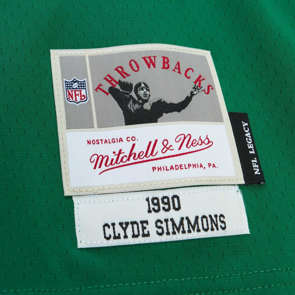 Mitchell & Ness Clyde Simmons Philadelphia Eagles Legacy Replica Jersey Kelly Green