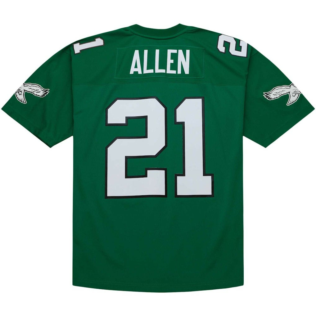 Mitchell & Ness Eric Allen Philadelphia Eagles Legacy Replica Jersey Kelly Green