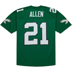 Mitchell & Ness Eric Allen Philadelphia Eagles Legacy Replica Jersey Kelly Green