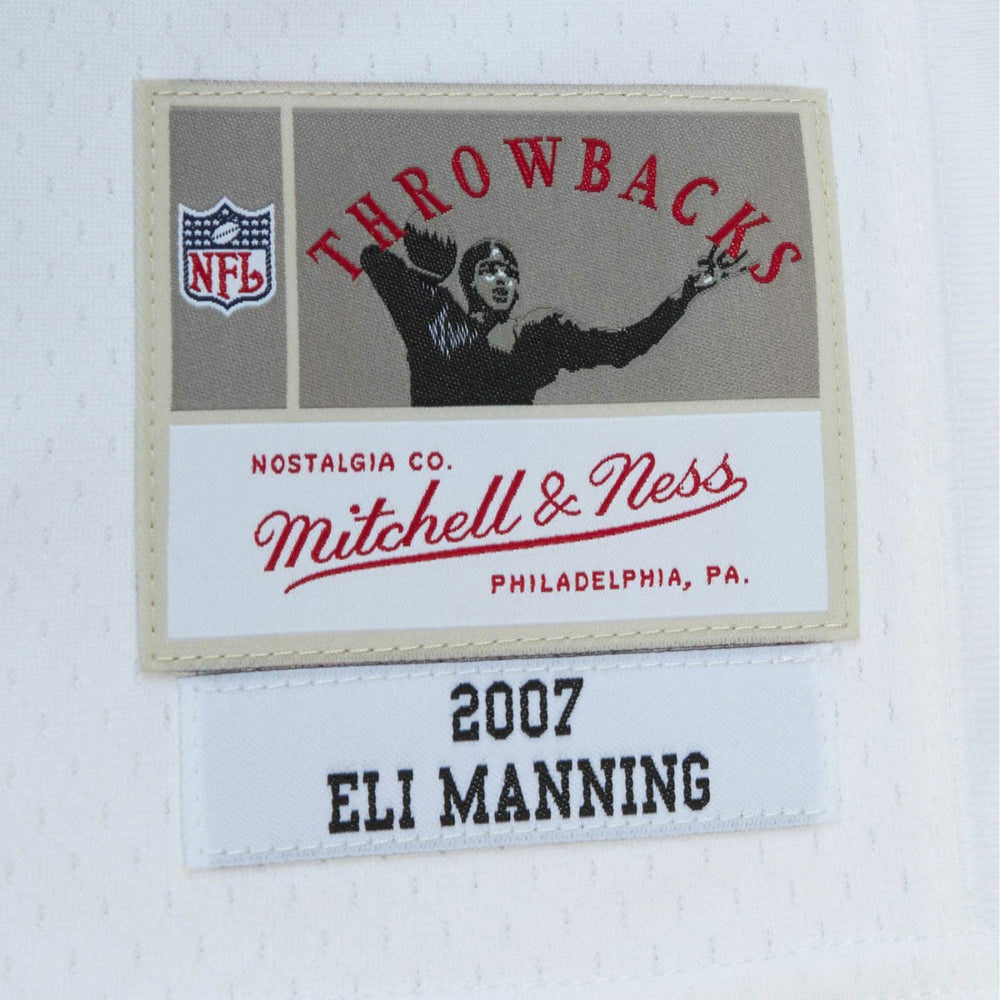 Mitchell & Ness Eli Manning New York Giants Legacy Replica Jersey White
