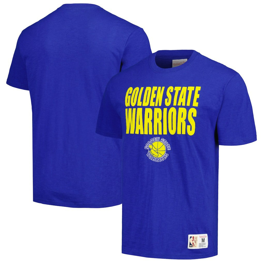 Golden State Warriors Hardwood Classics Legendary Slub T-Shirt for sale Royal | Mitchell & Ness outlet