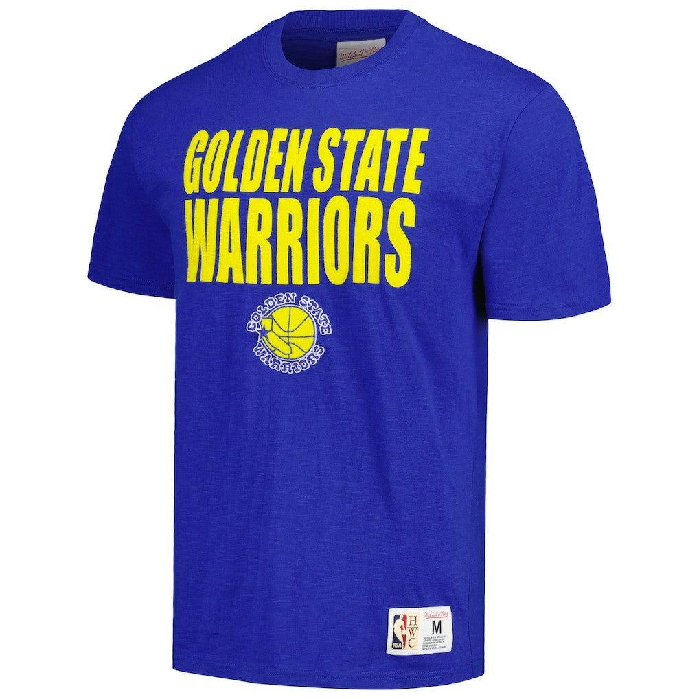 Golden State Warriors Hardwood Classics Legendary Slub T-Shirt for sale Royal | Mitchell & Ness outlet