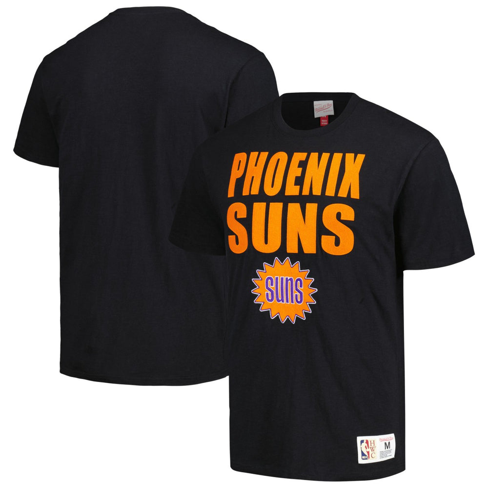 Phoenix Suns Hardwood Classics Legendary Slub T-Shirt Black | Mitchell & Ness outlet