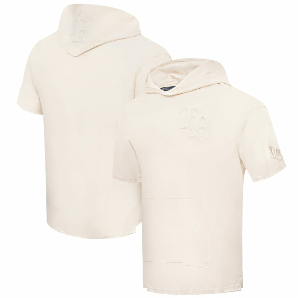 Tampa Bay Rays Pro Standard Neutral Hoodie T-Shirt - Cream - MLB on Sale