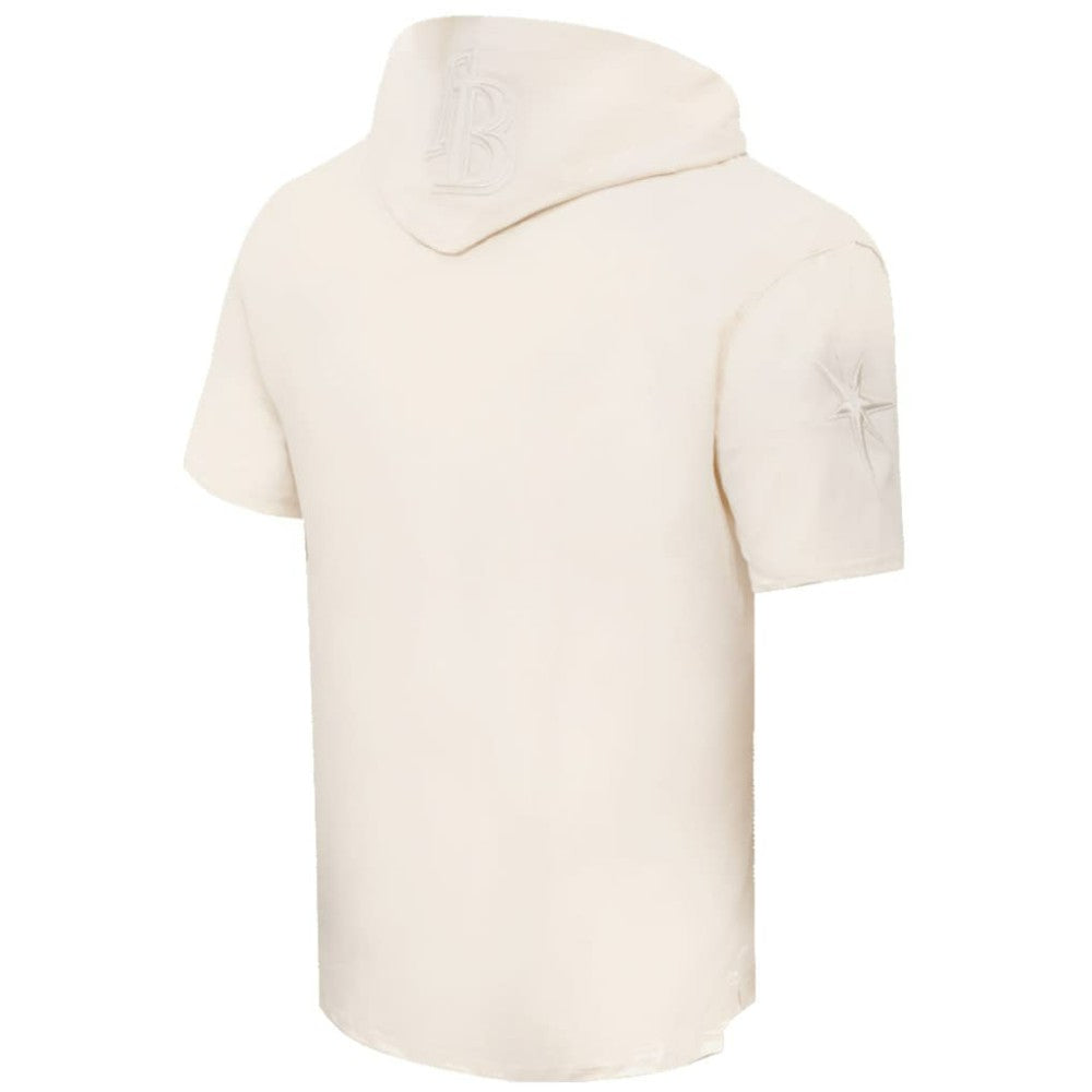 Tampa Bay Rays Pro Standard Neutral Hoodie T-Shirt - Cream - MLB on Sale