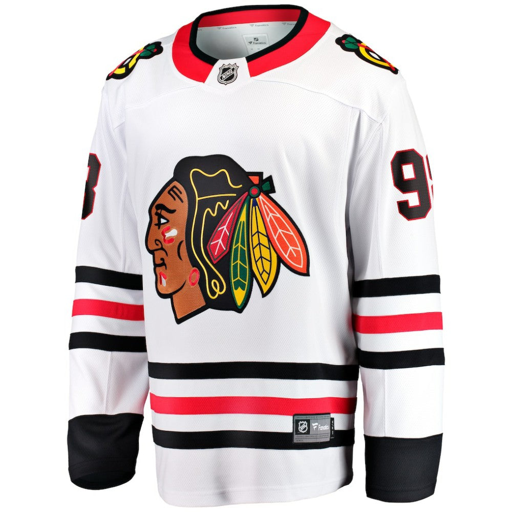 Connor Bedard Chicago Blackhawks Fanatics Away Breakaway Player Jersey - White - NHL 200363411