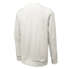 Atlanta Falcons Majestic Threads Unisex Sundays Block Letter Crewneck Pullover Sweatshirt White