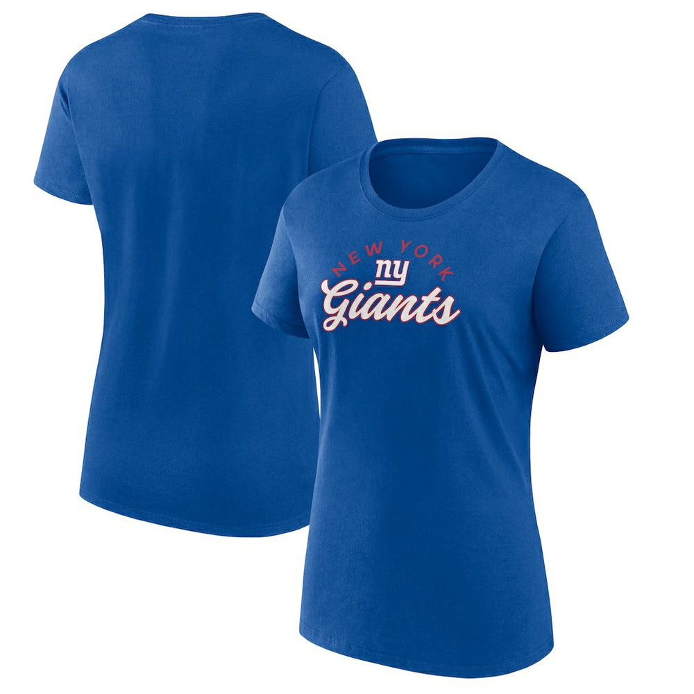 Fanatics New York Giants Women's Primary Component T-Shirt Royal