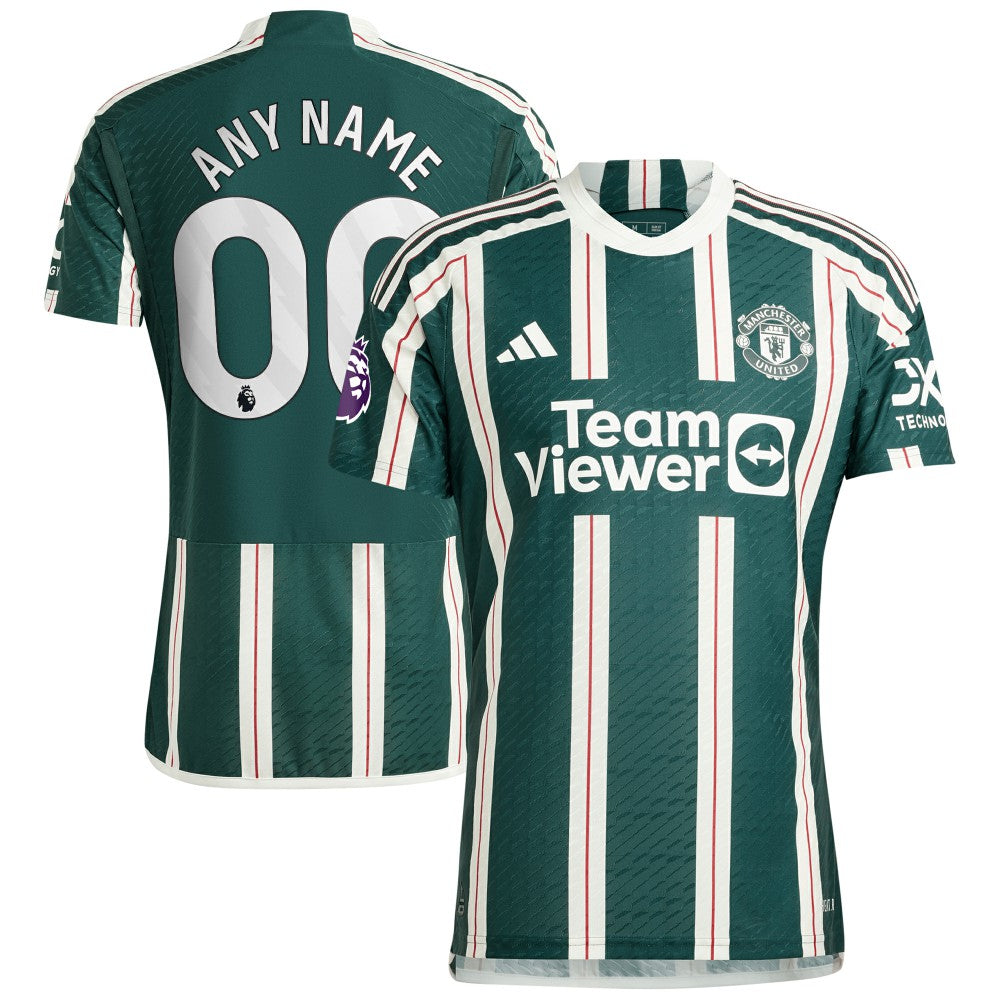 Manchester United 2023/24 Away Custom Jersey Green - Adidas sale